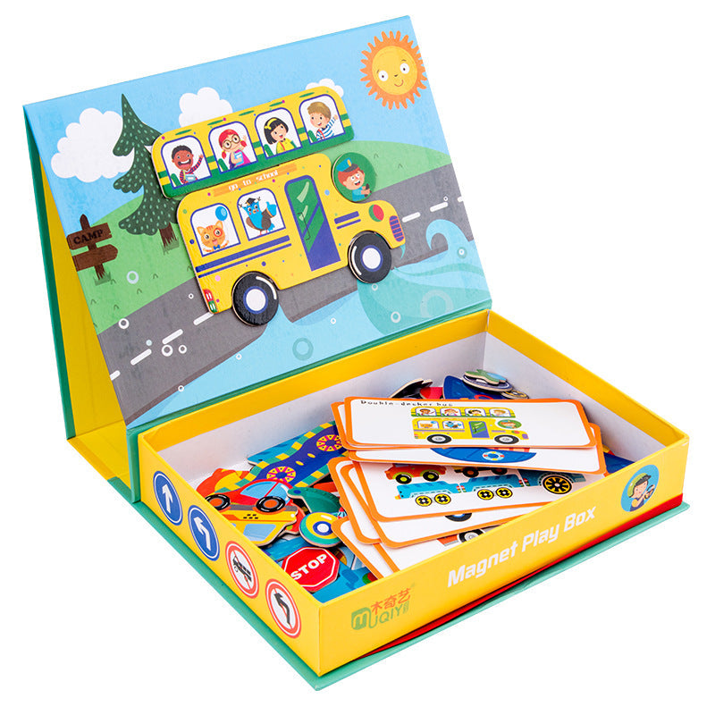 Magnetic Puzzle Book