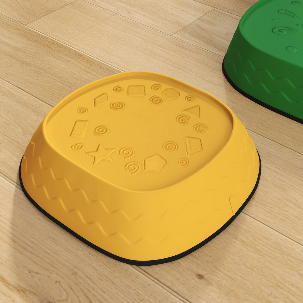 Frog-Shaped Stepping Stones (Set of 5)
