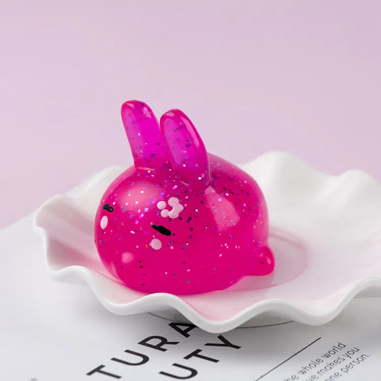 Glitter Squishy Mochi Fidget Toy