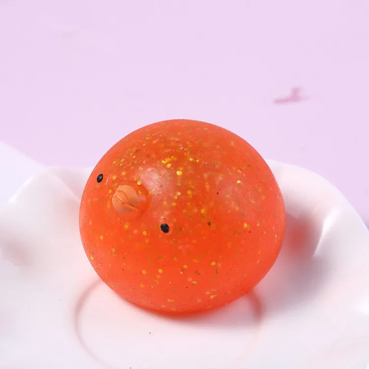 Glitter Squishy Mochi Fidget Toy