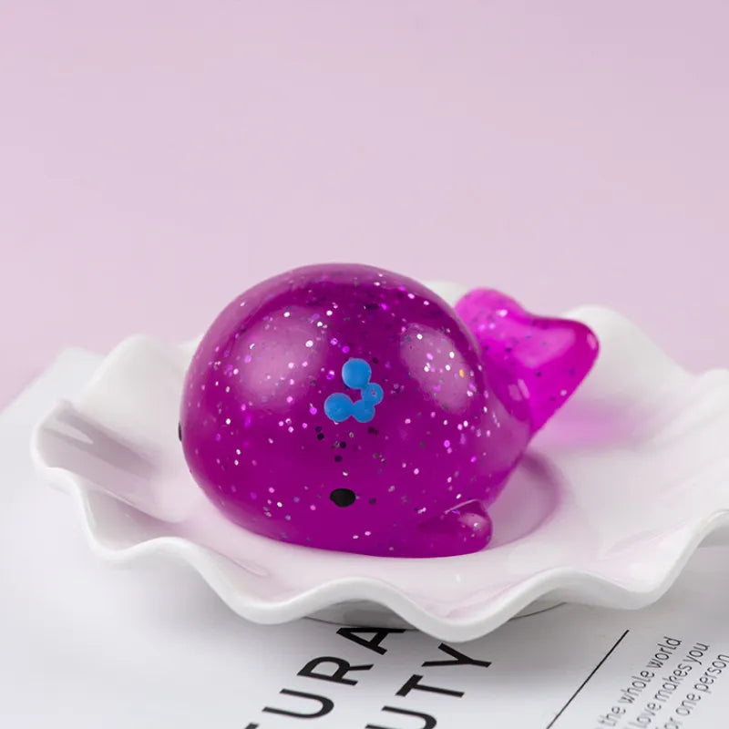 Glitter Squishy Mochi Fidget Toy