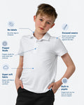 Fidget-T Sensory School Polo Shirt