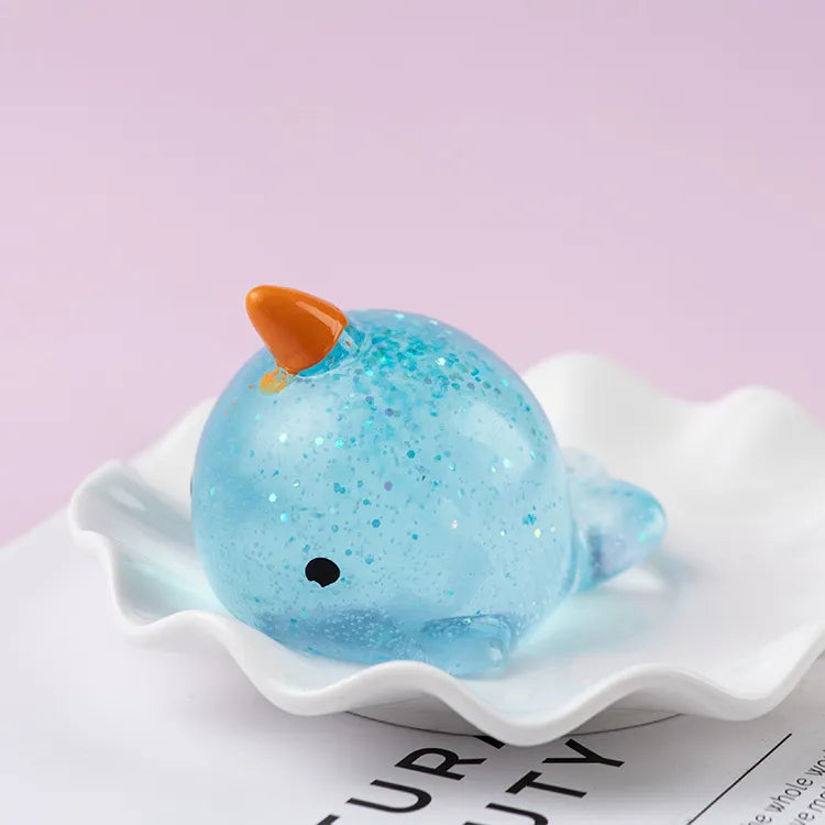 Glitter Squishy Mochi Fidget Toy