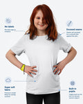 Fidget-T Sensory T-Shirt (White)