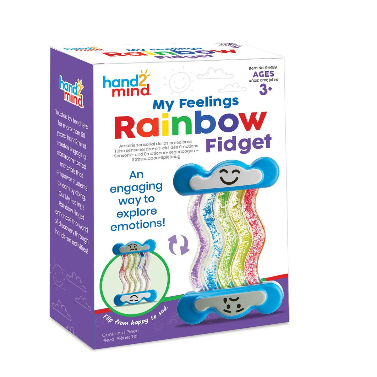 My Feelings Rainbow Fidget