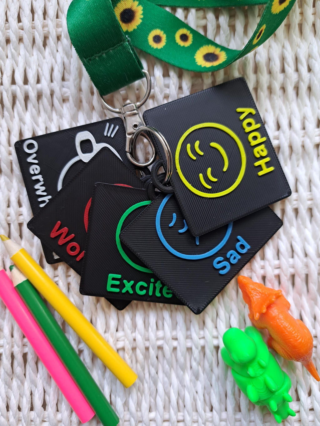 Visual Emotion Tag Set (5 Tags)