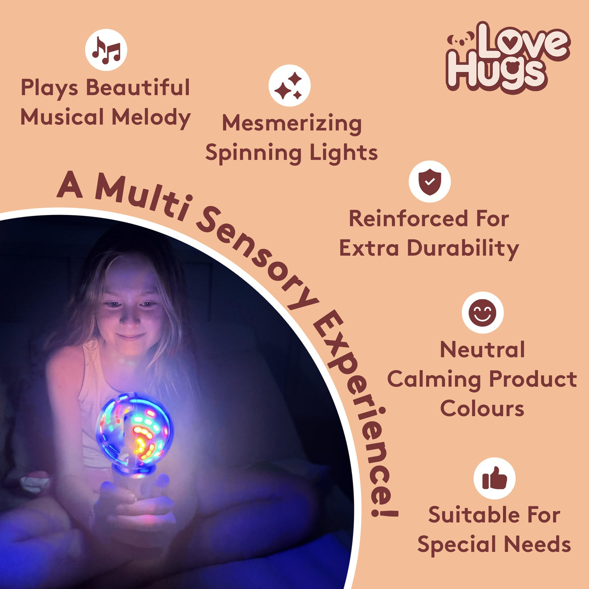Light-Up Musical Sensory Wand