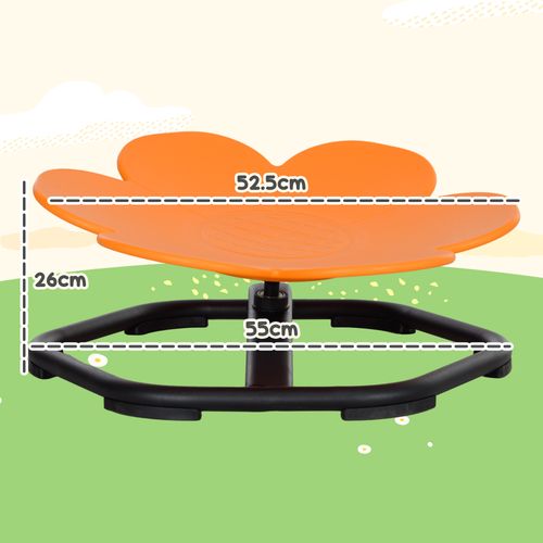Sensory Spinning Chair - Orange